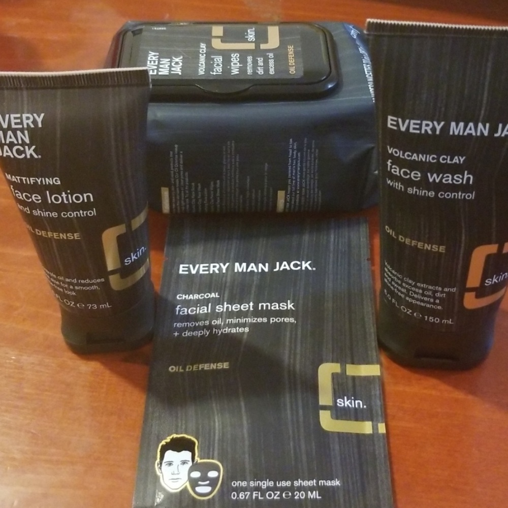 EVERY MAN JACK Facial cleanser set